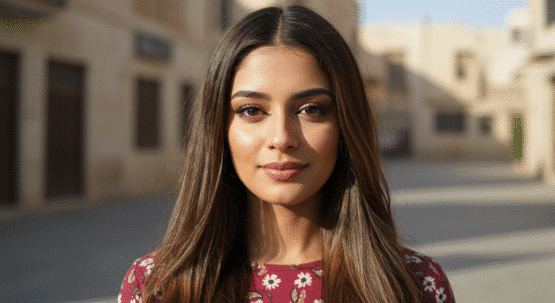 شعر ناعم و طويل بطرق بسيطه