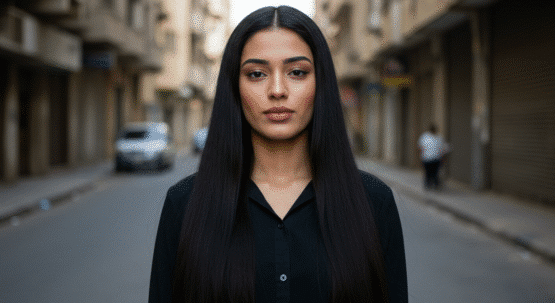 شعر ناعم و طويل بطرق بسيطه