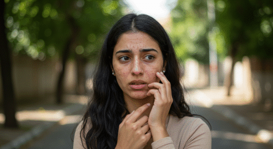 تخلصى الان من التصبغات