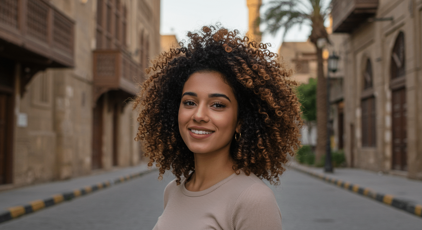 العنايه بالشعر المجعد و الكيرلي