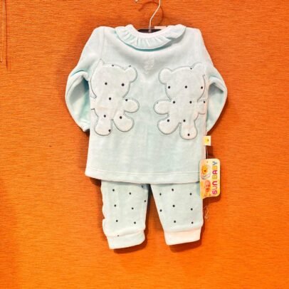 بيجامة قطن ناعمة للبنات من صن بيبي